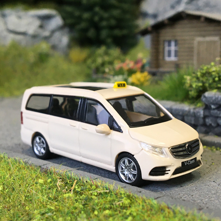 MicroCity, Mercedes Benz Classe V, taxi - HERPA 87MC000078 - HO 1/87