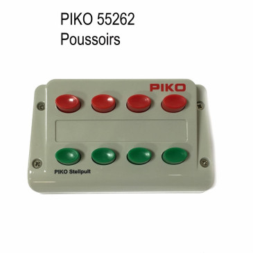 Boitier 4 commandes aiguillage, passage à niveau... -Toutes échelles-PIKO 55262