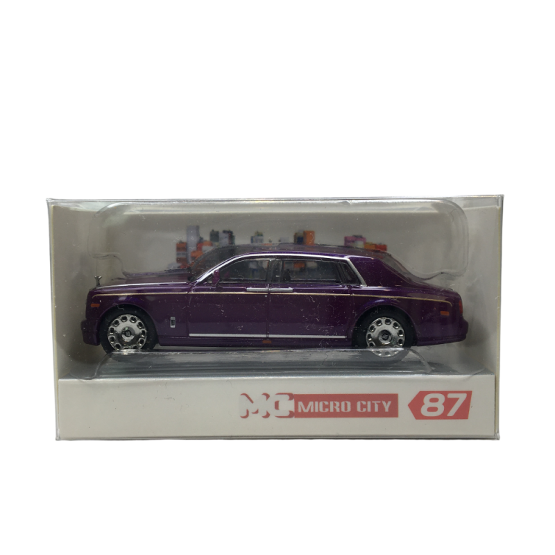 MicroCity, Rolls Royce Phantom, violet - HERPA 87MC000064 - HO 1/87