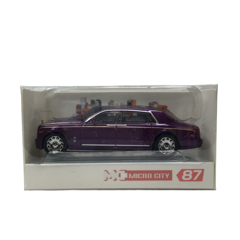 MicroCity, Rolls Royce Phantom, violet - HERPA 87MC000064 - HO 1/87