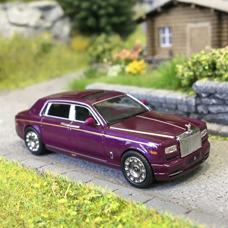 MicroCity, Rolls Royce Phantom, violet - HERPA 87MC000064 - HO 1/87