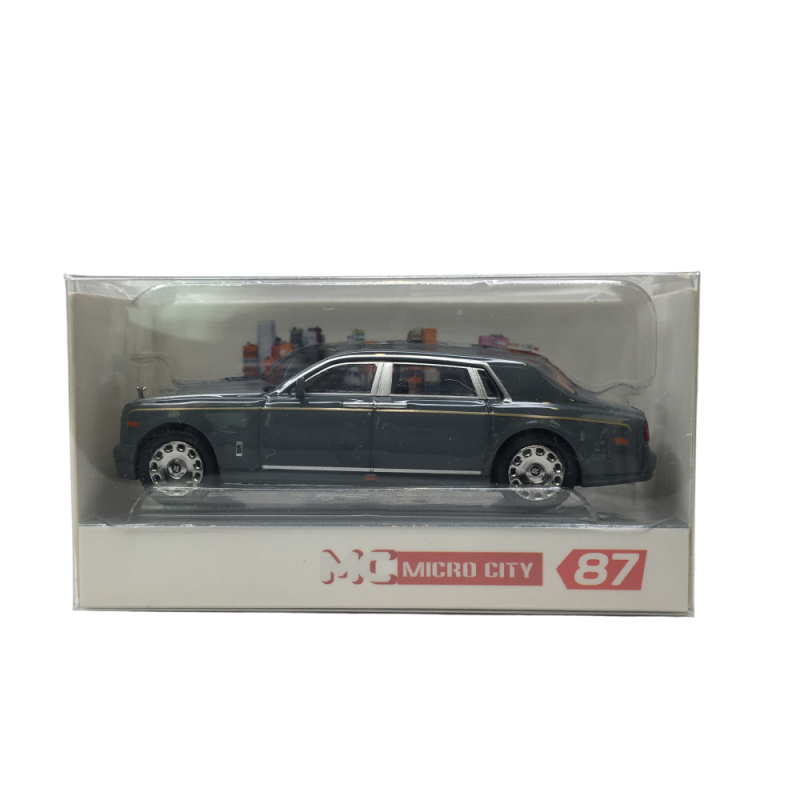MicroCity, Rolls Royce Phantom, gris - HERPA 87MC000067 - HO 1/87