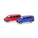 Minikit, Mercedes Benz Vito, bus, bleu, rouge, 2 pièces - HERPA 014236 - HO 1/87