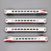 Train à grande vitesse pendulaire ETR 470 N°26, "Frecciabianca", 4 éléments, FS- RIVAROSSI HR2962