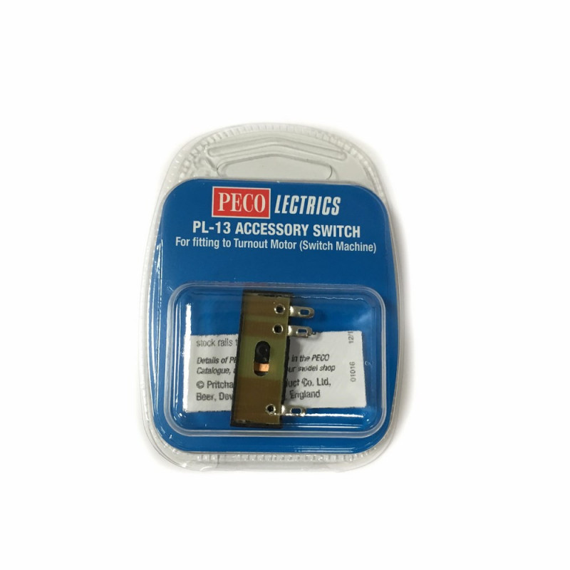 Contacteur d'aiguillage de commande -HO-1/87-PECO PL-13