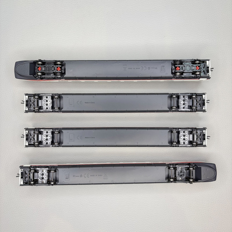 Train à grande vitesse pendulaire ETR 470 N°26, "Frecciabianca", 4 éléments, FS- RIVAROSSI HR2962S