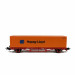 Wagon porte conteneurs Cargo DB Hapag-Lloyd epV -HO-1/87-PIKO 57700