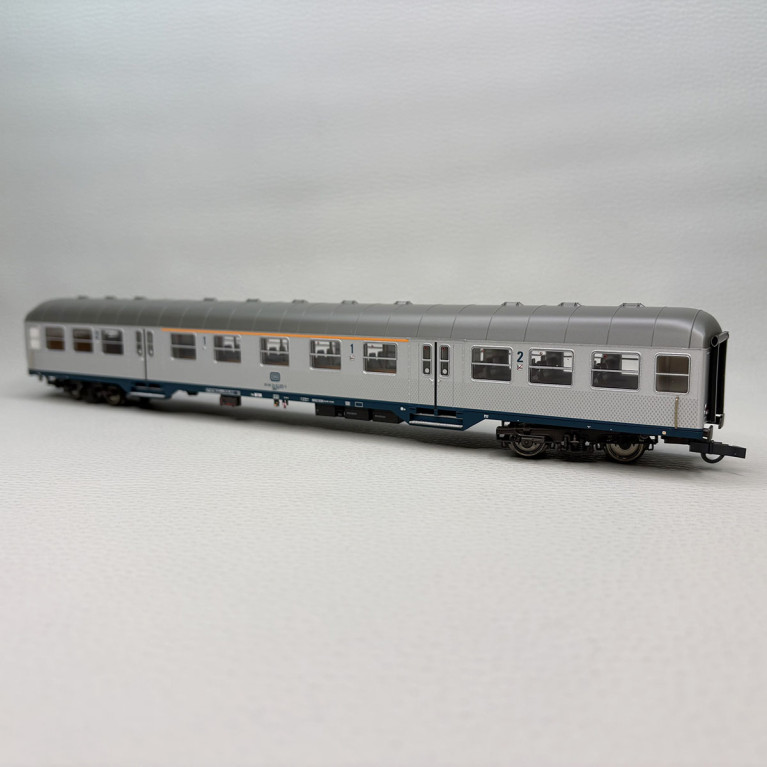 Voiture de banlieue type ABnb 703, mixte 1/2CL, "Silberling", DB - ROCO 6200164