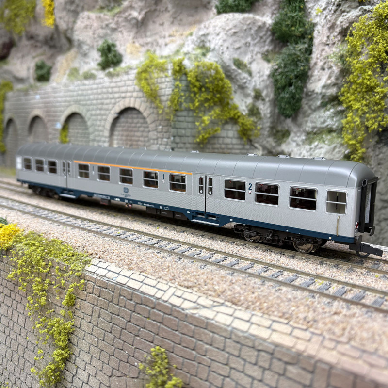 Voiture de banlieue type ABnb 703, mixte 1/2CL, "Silberling", DB, Ep. IV - ROCO 6200164 - HO 1/87