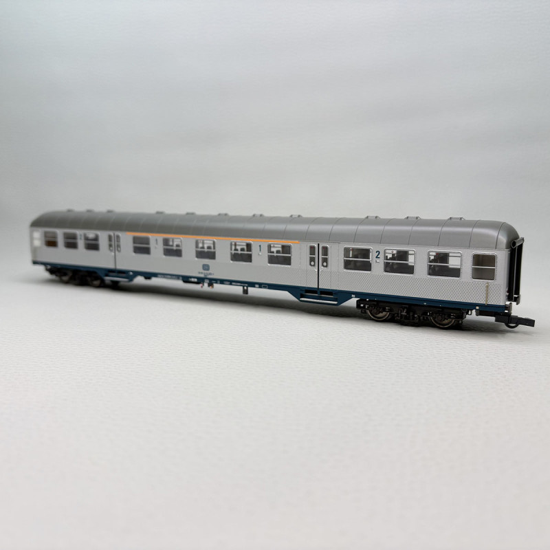 Voiture de banlieue type ABnb 703, mixte 1/2CL, "Silberling", DB - ROCO 6200164