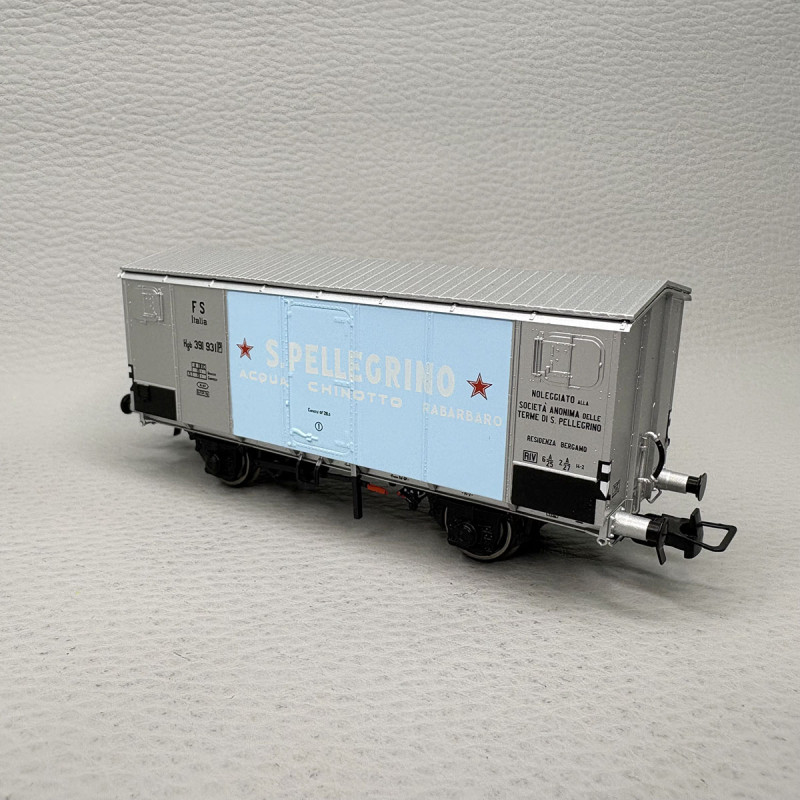 Wagon couvert réfrigéré de type Hgb, "San Pellegrino", FS - RIVAROSSI HR6712
