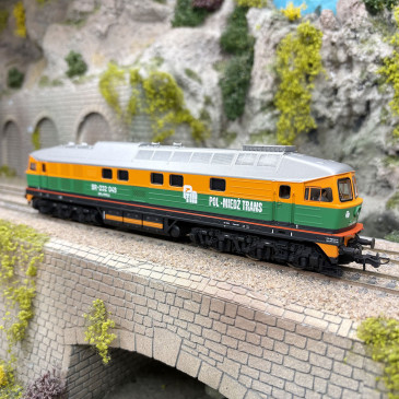 Locomotive diesel lourde BR 232 049, "Pol-Miedz Trans", PMT, Ep. V et VI - ROCO 7300081 - HO 1/87