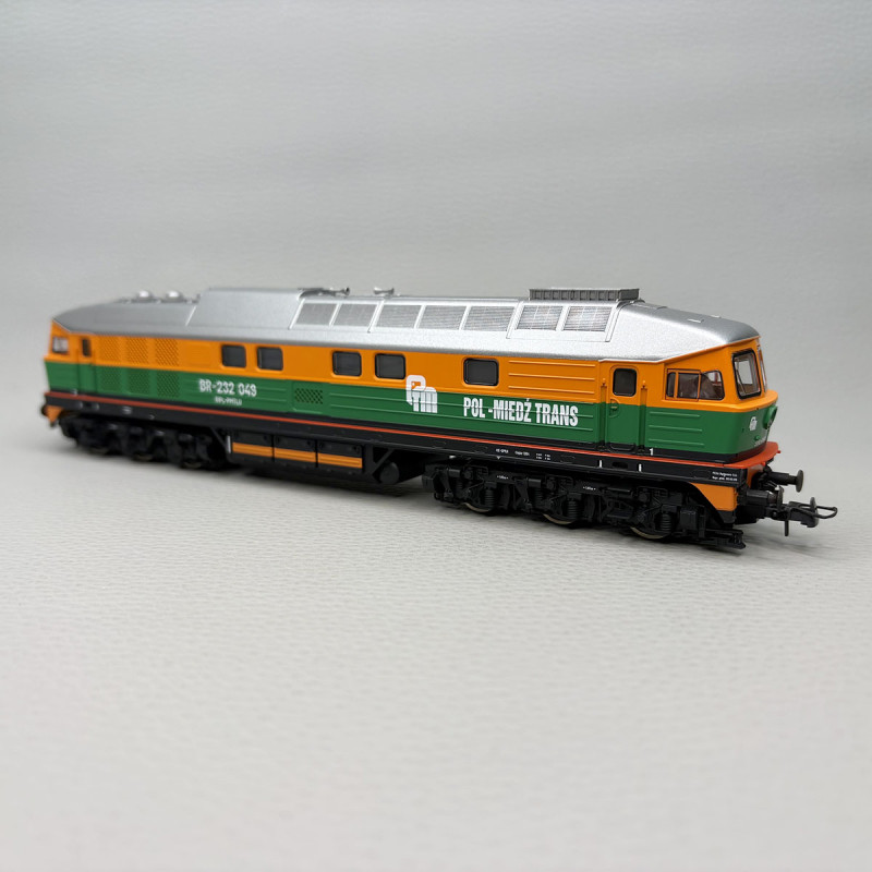 Locomotive diesel lourde BR 232 049, "Pol-Miedz Trans", PMT - Roco 7310081