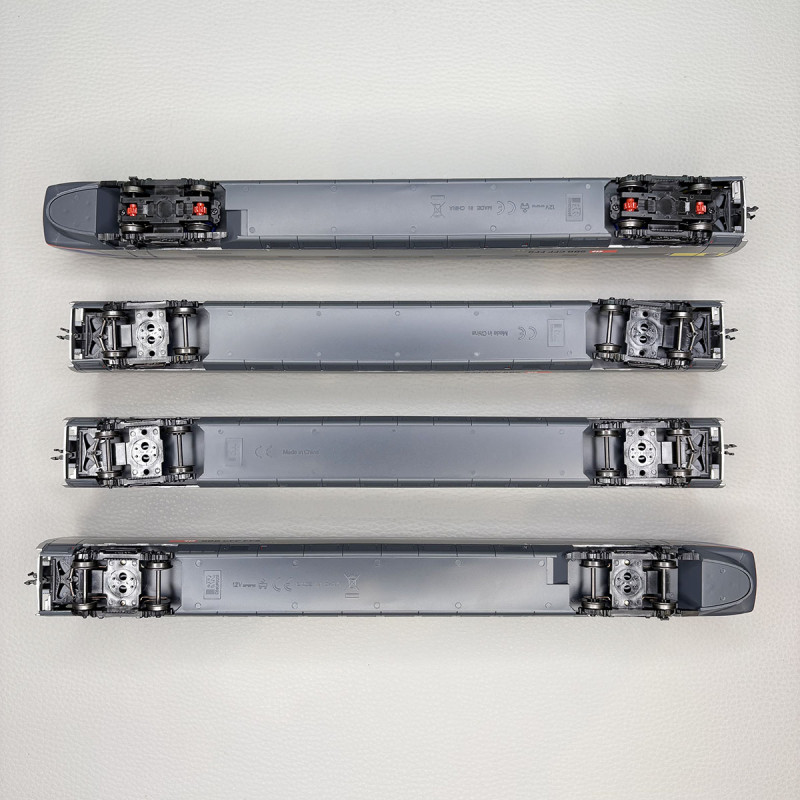 Train à grande vitesse pendulaire ETR 470 N°9, "Insubrico", 4 éléments, SBB CFF- RIVAROSSI HR2964S