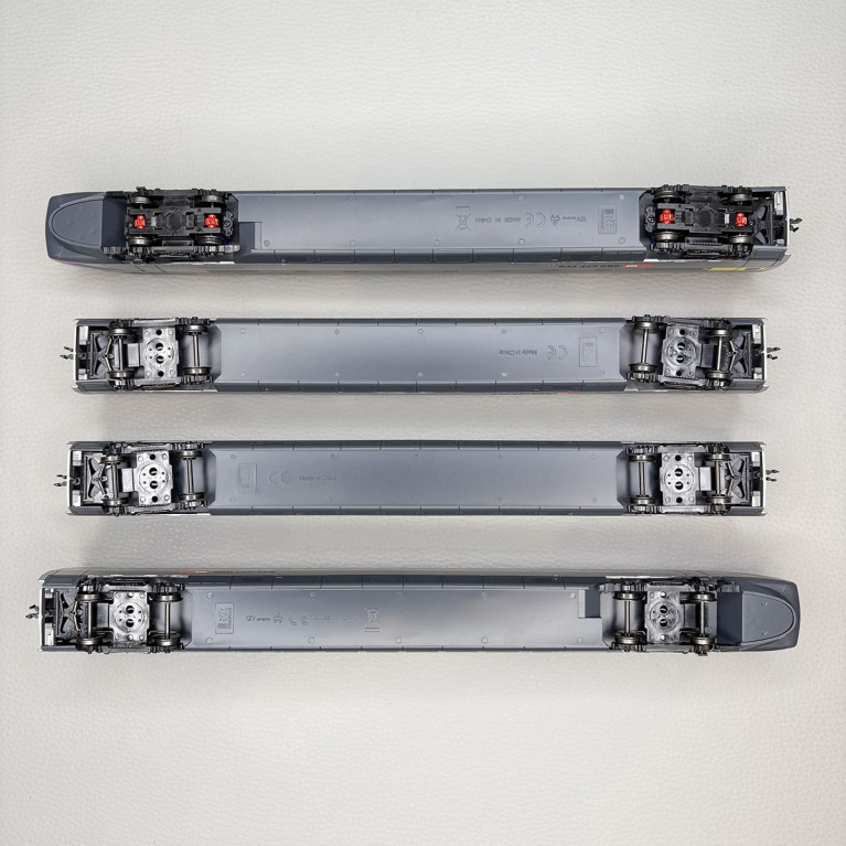 Train à grande vitesse pendulaire ETR 470 N°9, "Insubrico", 4 éléments, SBB CFF- RIVAROSSI HR2964S