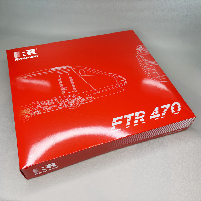 Complément ETR 470 N°9, "Unsubrico", 5 éléments, FS- RIVAROSSI HR3026