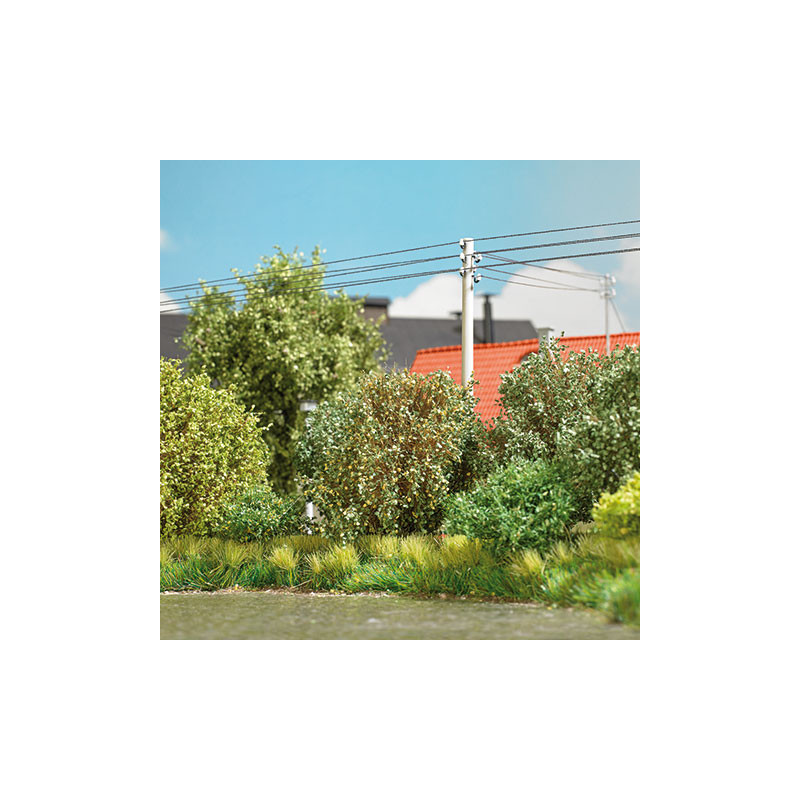 3 Buissons, printemps - BUSCH 3606 - HO 1/87