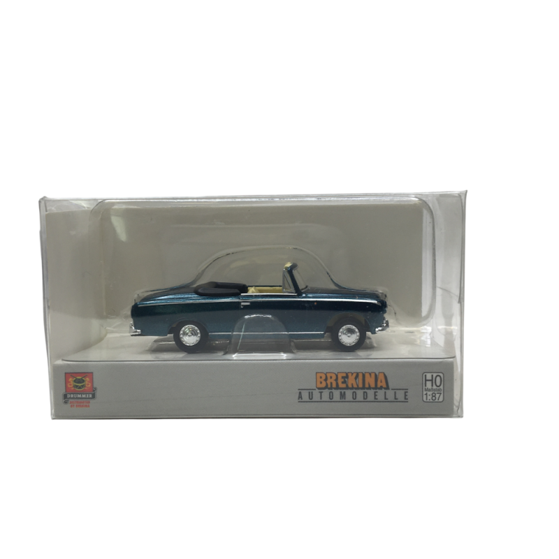 Peugeot 403, cabriolet, vert métal, 1956 - SAI 2536 - HO 1/87
