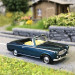 Peugeot 403, cabriolet, vert métal, 1956 - SAI 2536 - HO 1/87