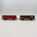 2 wagons tombereaux de type Es et E, parois cabossées, SBB - ROCO 77034