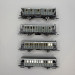 4 voitures pour train régional de bavière, K.Bay.Sts.B. - ROCO 6200197