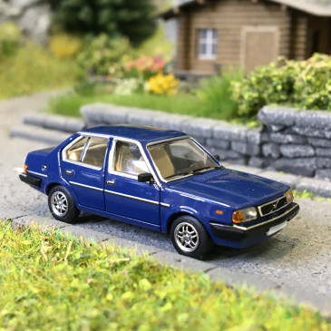 Volvo 340, bleu, 1985 - PCX 870822 - HO 1/87