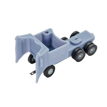 Camion d'aide au marquage pour l'installation de bande magnétique, CarMotion - VIESSMANN 8433 - HO 1/87