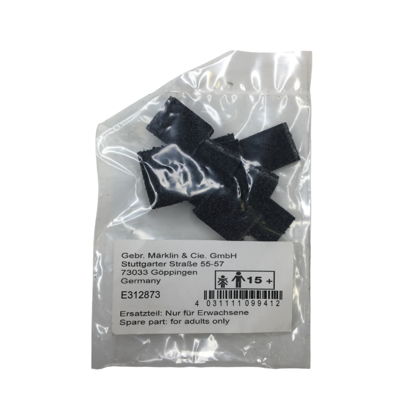 Tampons de nettoyage, lot de 10 - MARKLIN E312873 - HO 1/87