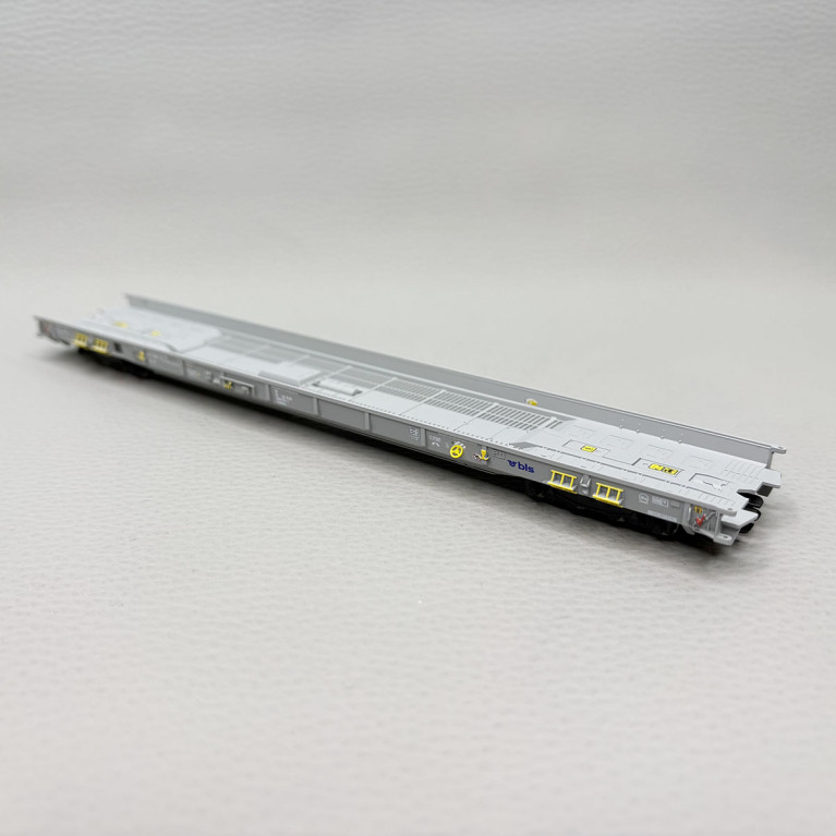 Wagon à plancher bas type Xaadkms, transport de camion, BLS - ROCO 6600172