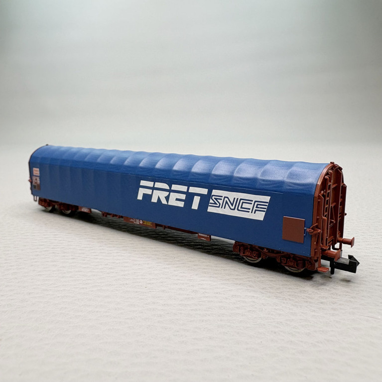 Wagon à bâche coulissante de type Rils, "FRET", SNCF - FLEISCHMANN 6660144