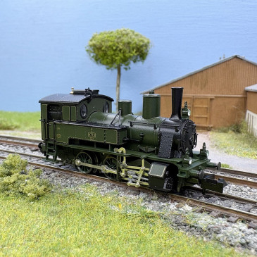 Locomotive à vapeur R 3/3, N°4773, DRB, Ep. II, digital son - MINITRIX 16332 - N 1/160