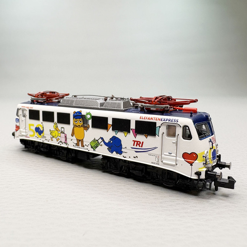 Locomotive électrique BR 110 469-4, TRI - MINITRIX 16260