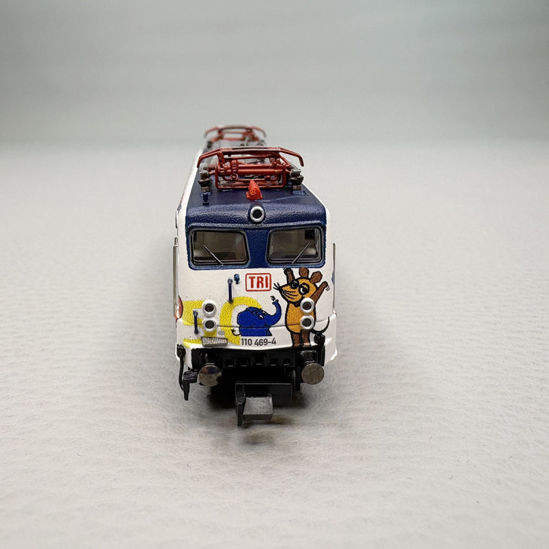 Locomotive électrique BR 110 469-4, TRI - MINITRIX 16260