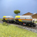 2 wagons citerne type PR, deux essieux, "Saltra", RENFE, Ep. IV et V - ARNOLD HN6721 - N 1/160