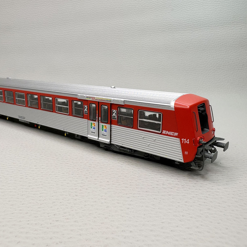 EPM E41.09.16 - Rame réversible RRR, BDx+ABz+AB, TER Haute Normandie N°114, logo Nouille, SNCF