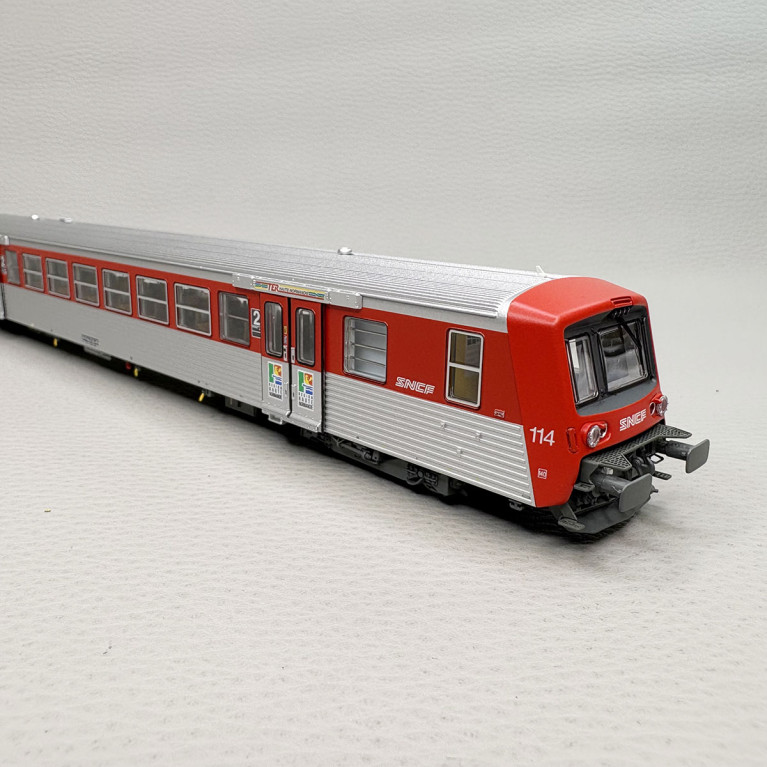 EPM E41.09.16 - Rame réversible RRR, BDx+ABz+AB, TER Haute Normandie N°114, logo Nouille, SNCF
