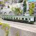 Voiture USI, caisse longue, B10t U6, bogies Y16, logo Encadré blanc, SNCF, Ep. IVb - LSMODELS MW40034 - HO 1/87