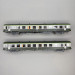 Lsmodels MW40035 - 2 voitures USI, caisse longue, B10t U61, 2CL, bogies Y16, logo Encadré blanc, SNCF
