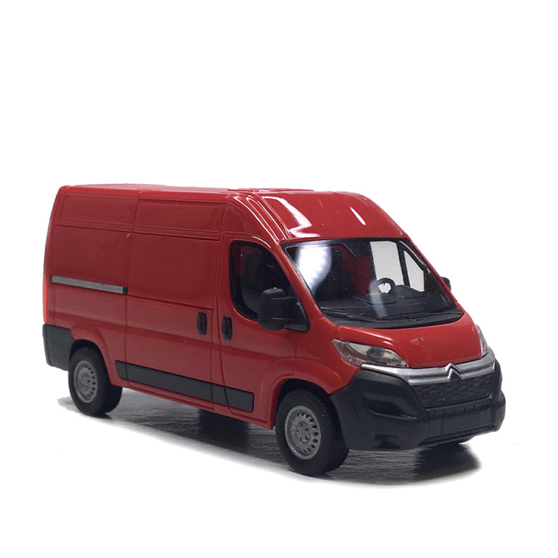 Citroën Jumper, fourgon, rouge, 2014 - BUSCH 54604 - HO 1/87