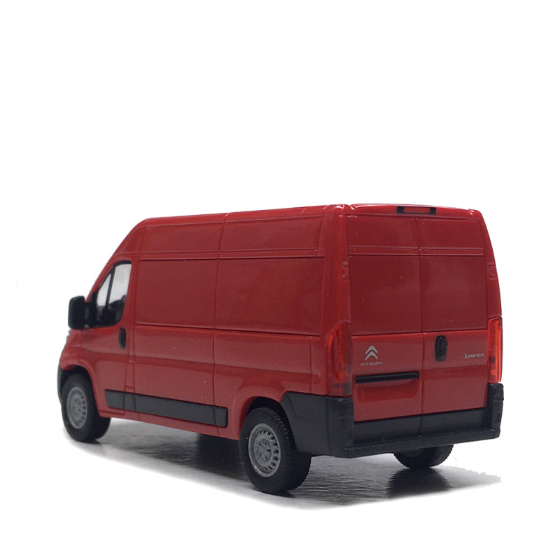 Citroën Jumper, fourgon, rouge, 2014 - BUSCH 54604 - HO 1/87