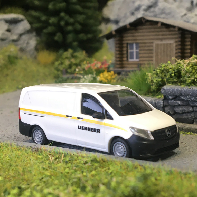 Mercedes Benz, Vito, Liebherr - BUSCH 54805 - HO 1/87