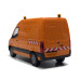 Mercedes Benz, Sprinter, empattement court et toit surélevé, orange - BUSCH 54008 - HO 1/87