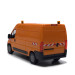 Peugeot boxer, fourgon, orange - BUSCH 54613 - HO 1/87
