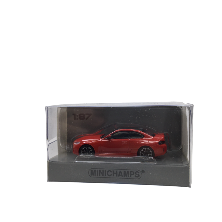 BMW M2, rouge, 2023 - Minichamps 870024700 - 1/87