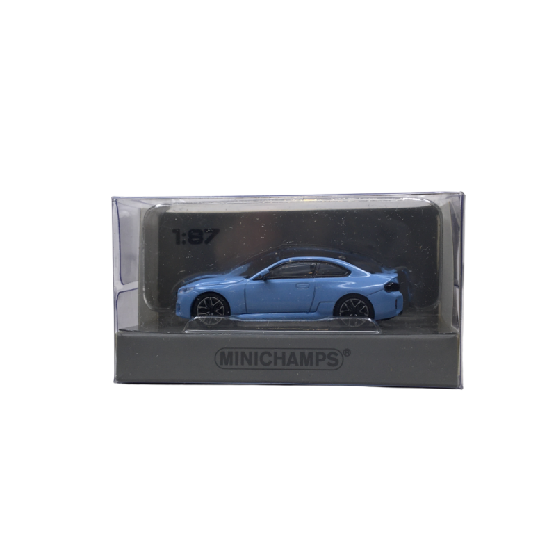 BMW M2, bleu, 2023 - Minichamps 870024701 - 1/87