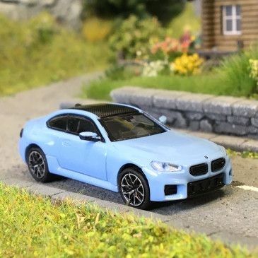 BMW M2, bleu, 2023 - Minichamps 870024701 - 1/87