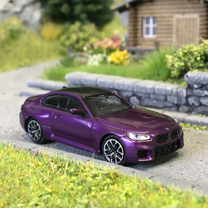 BMW M2, blanc, 2023 - Minichamps 870024704 - 1/87