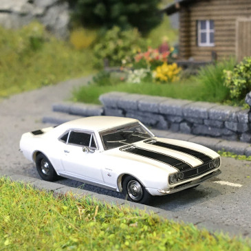 Chevrolet, Camaro, blanc, 1967 - Minichamps 870144020 - 1/87