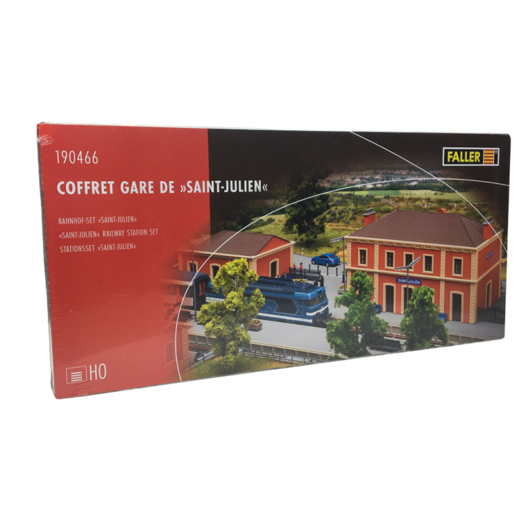 Coffret, gare de Saint-Julien - Faller 190466 - HO 1/87