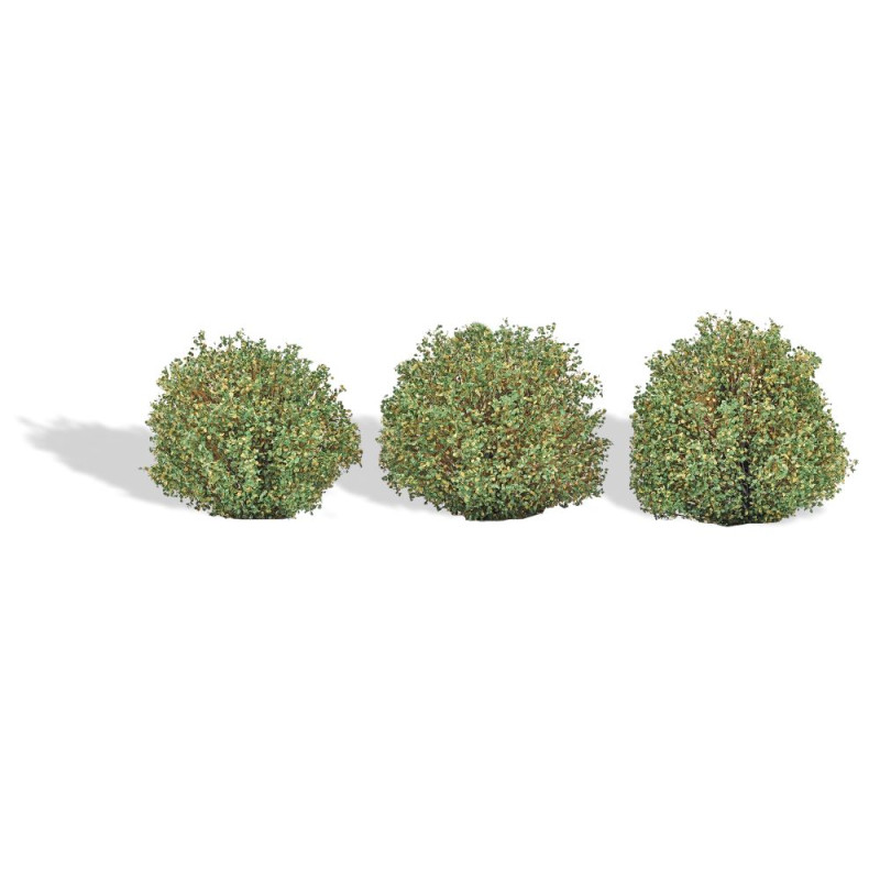 3 Buissons, fin d'été - BUSCH 3608 - HO 1/87